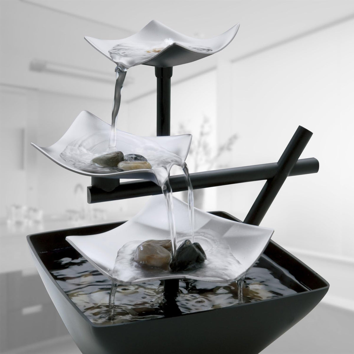 Tabletop Water Fountain, Home Décor Soothing Sound Machine